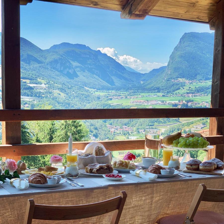 Bed and Breakfast Maso Azzurro Стенико Экстерьер фото