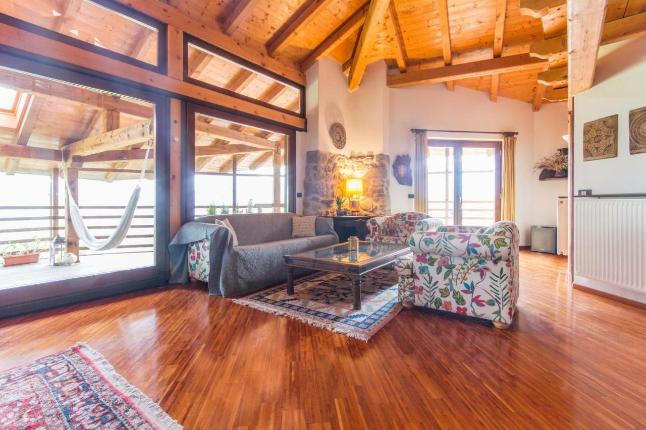Bed and Breakfast Maso Azzurro Стенико Экстерьер фото