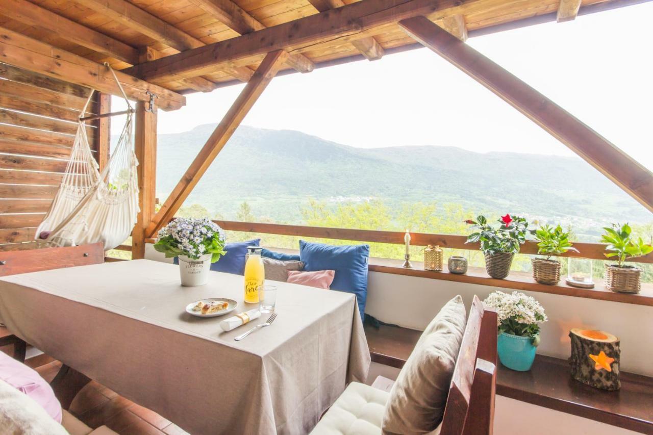 Bed and Breakfast Maso Azzurro Стенико Экстерьер фото
