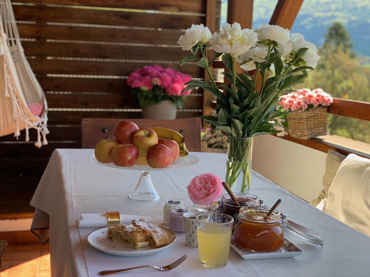 Bed and Breakfast Maso Azzurro Стенико Экстерьер фото